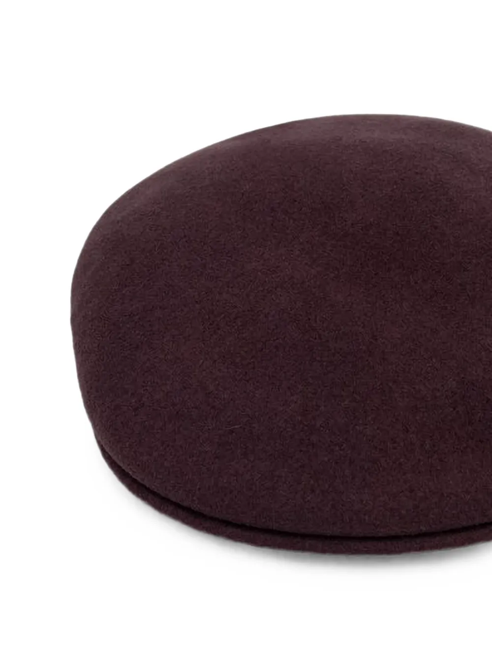 Kangol 504 platte pet met geborduurd logo Paars