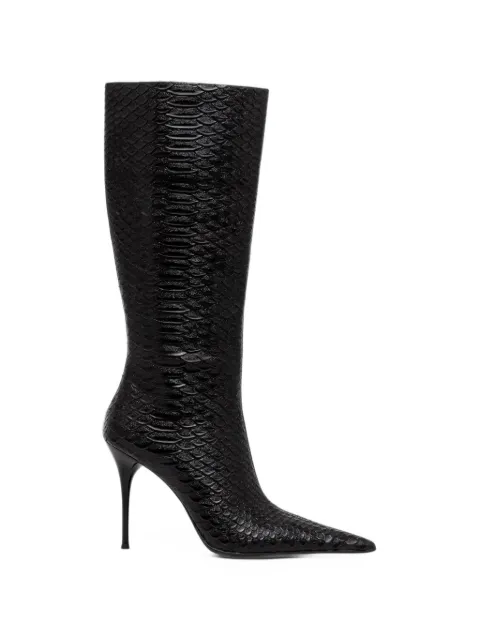 Jeffrey Campbell сапоги Proposal с тиснением под кожу змеи