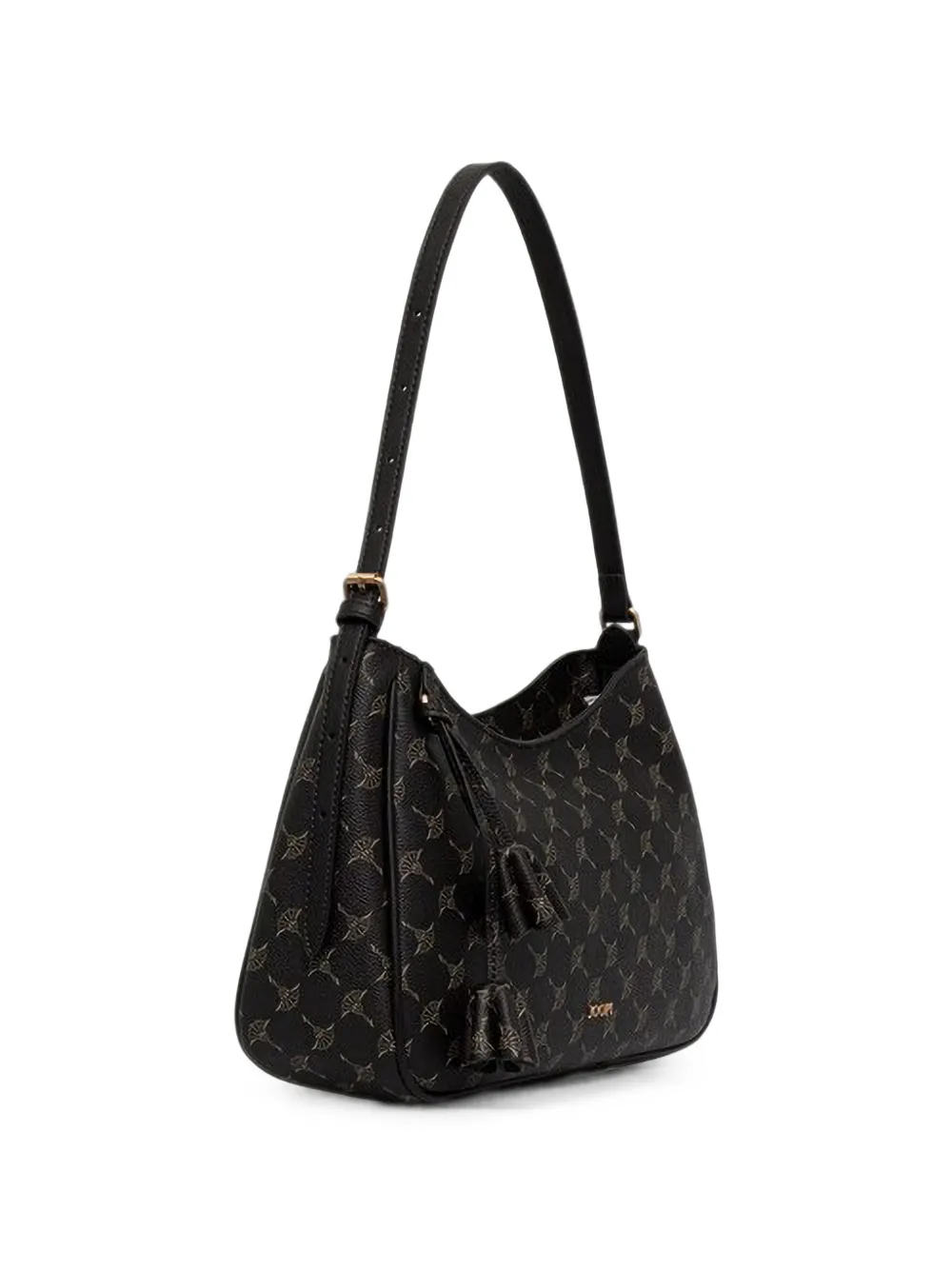 Joop! Cortina xara schoudertas met kwastje en logo-print Bruin