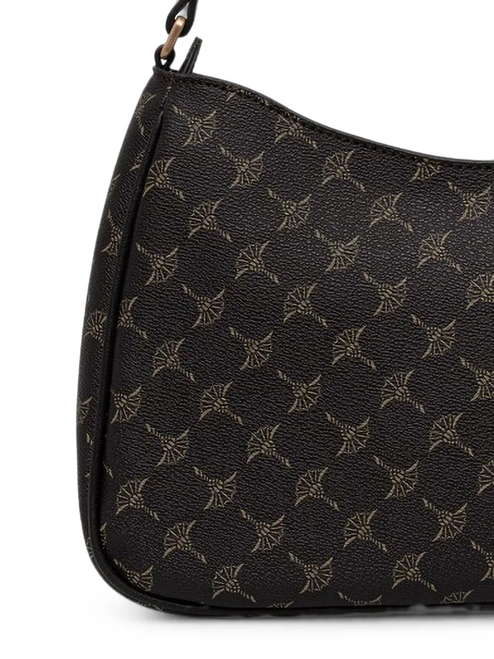 Joop! Cortina xara schoudertas met kwastje en logo-print Bruin