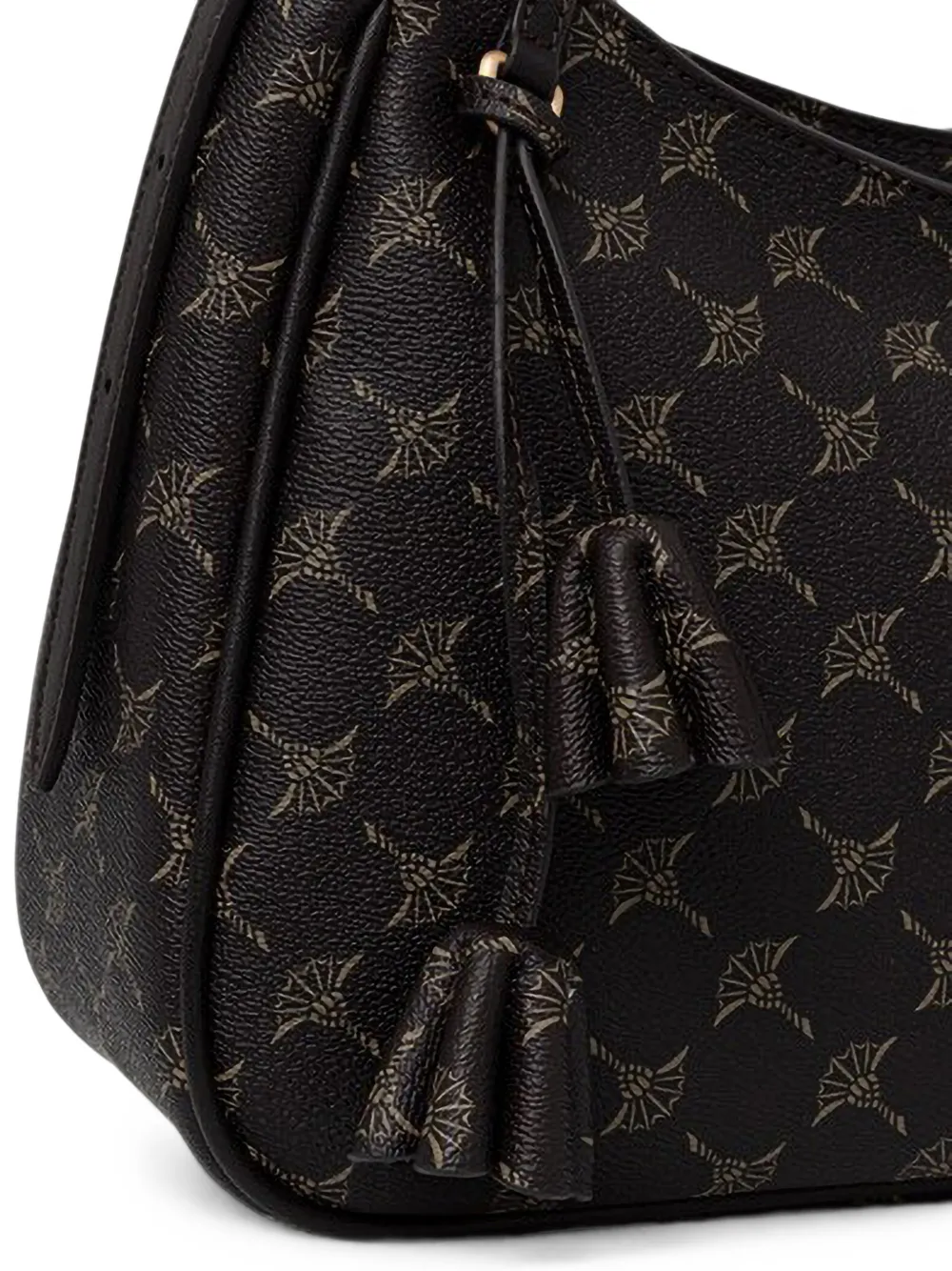 Joop! Cortina xara schoudertas met kwastje en logo-print Bruin