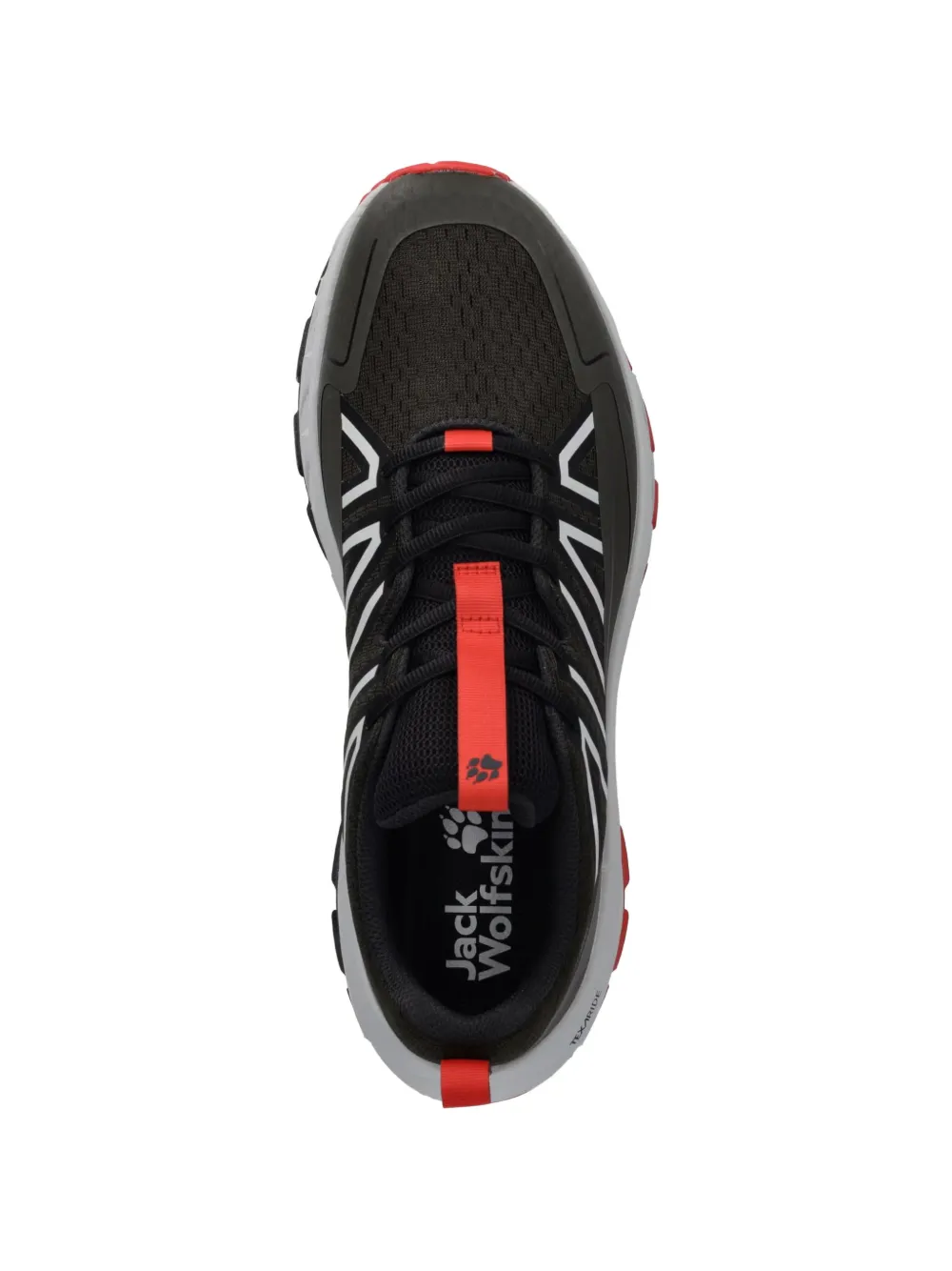 JACK WOLFSKIN Wild Hike Low lace-up sneakers Grijs