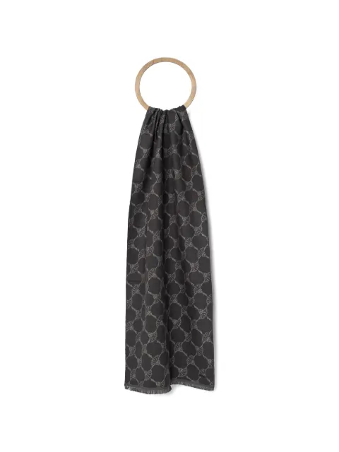 Joop! cornflower-pattern scarf