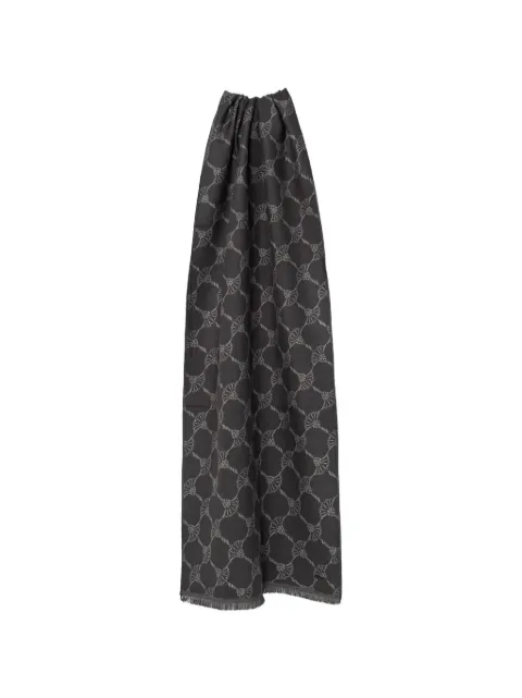 Joop! cornflower-pattern scarf