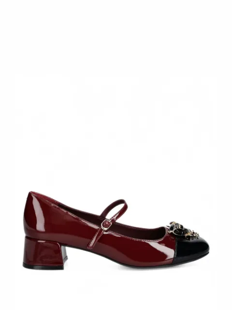 Jeffrey Campbell Jitterbug 2 patent bee-embellished pumps