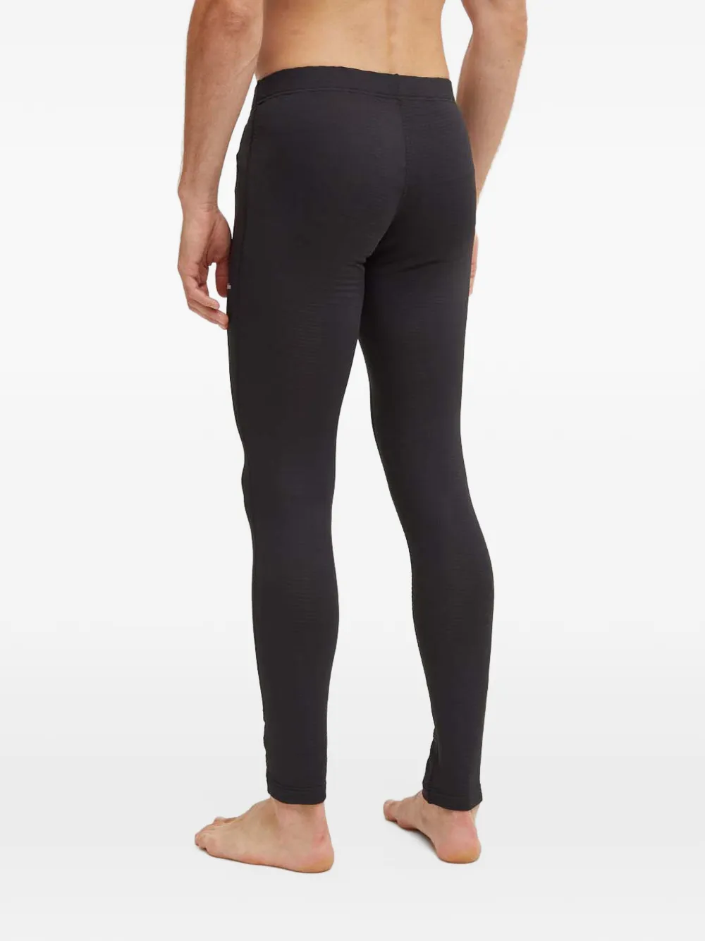 JACK WOLFSKIN Infinite Warm logo-print base-layer leggings Zwart