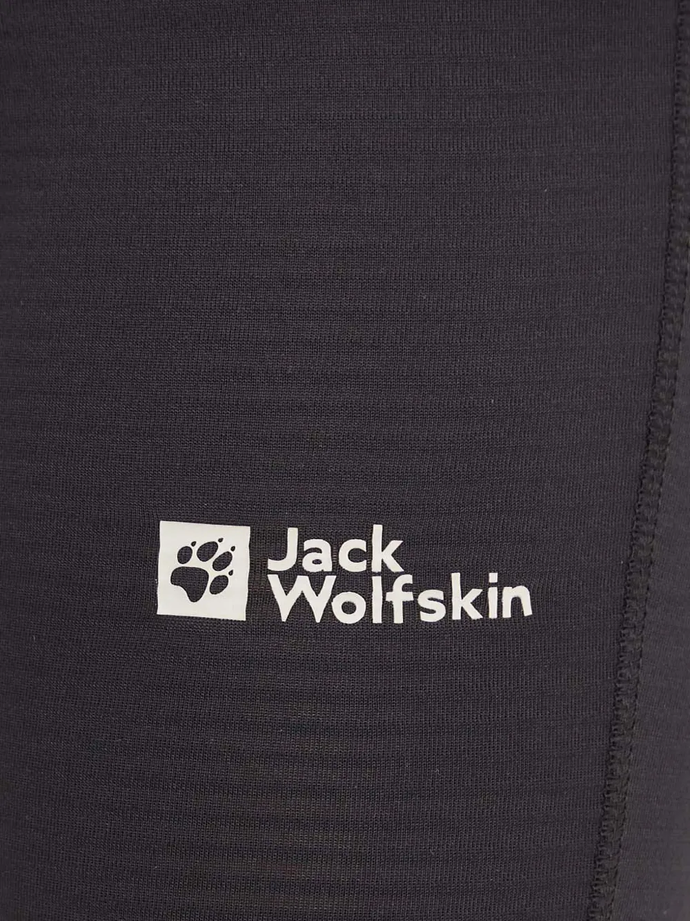 JACK WOLFSKIN Infinite Warm logo-print base-layer leggings Zwart