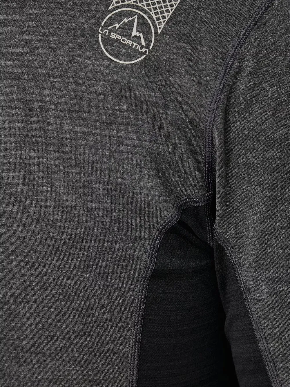 La Sportiva quarter-zip long-sleeve T-shirt Grijs