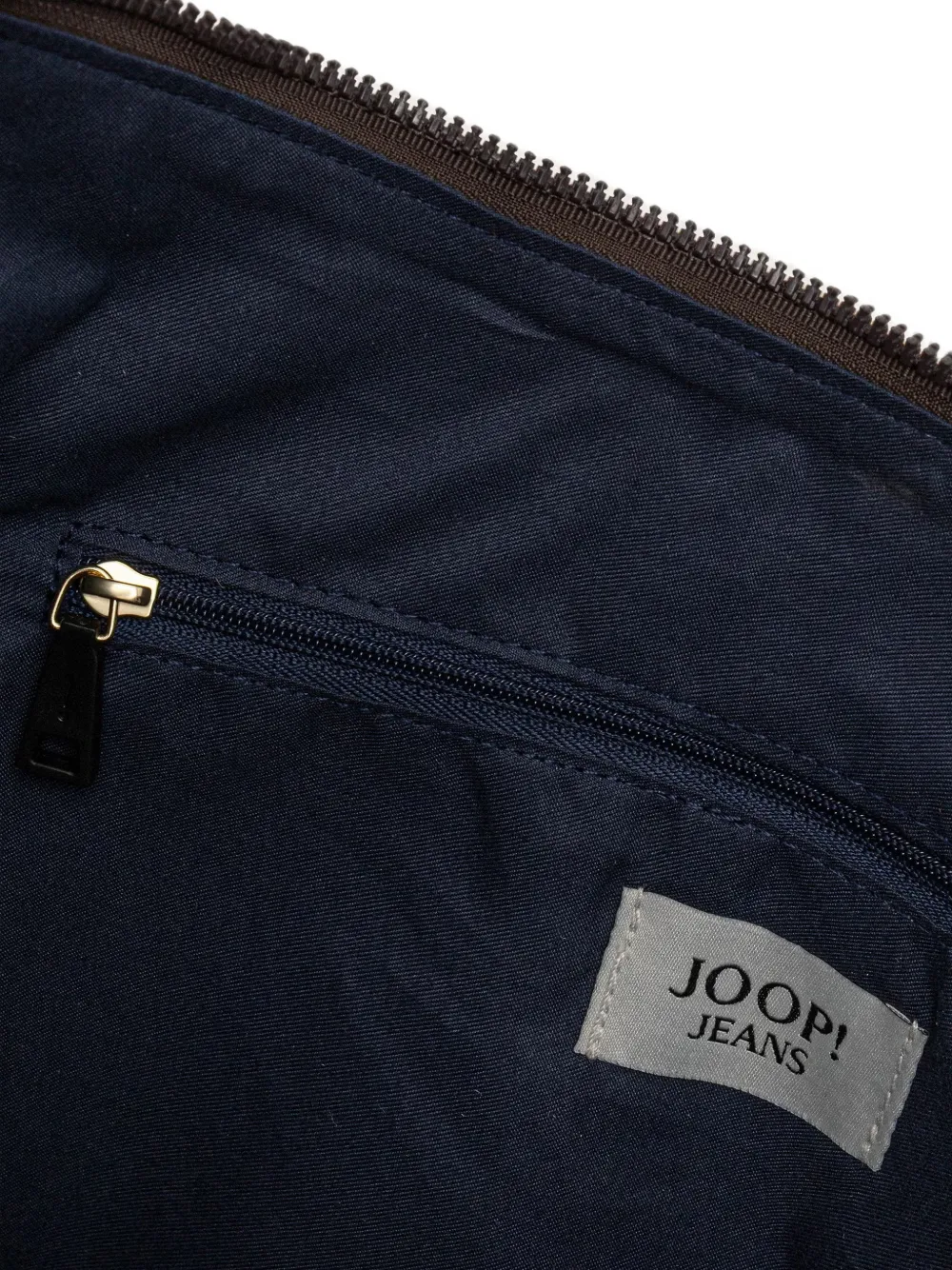 Joop! Cuore Lettera Dalia shopper met textuur en logo-reliëf Bruin