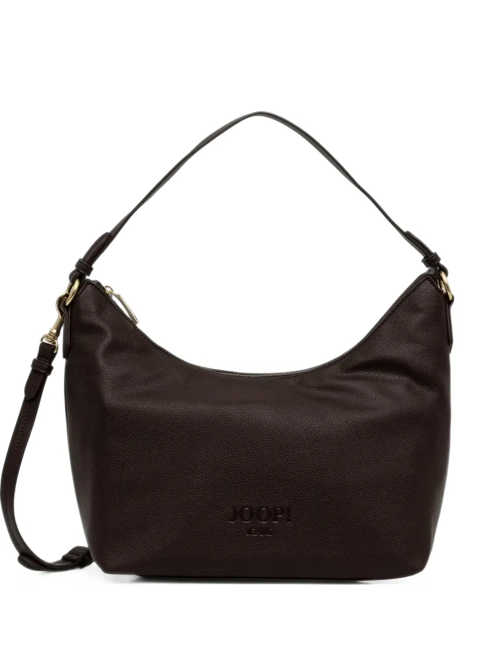Joop! Cuore Lettera Dalia shopper met textuur en logo-reliëf Bruin