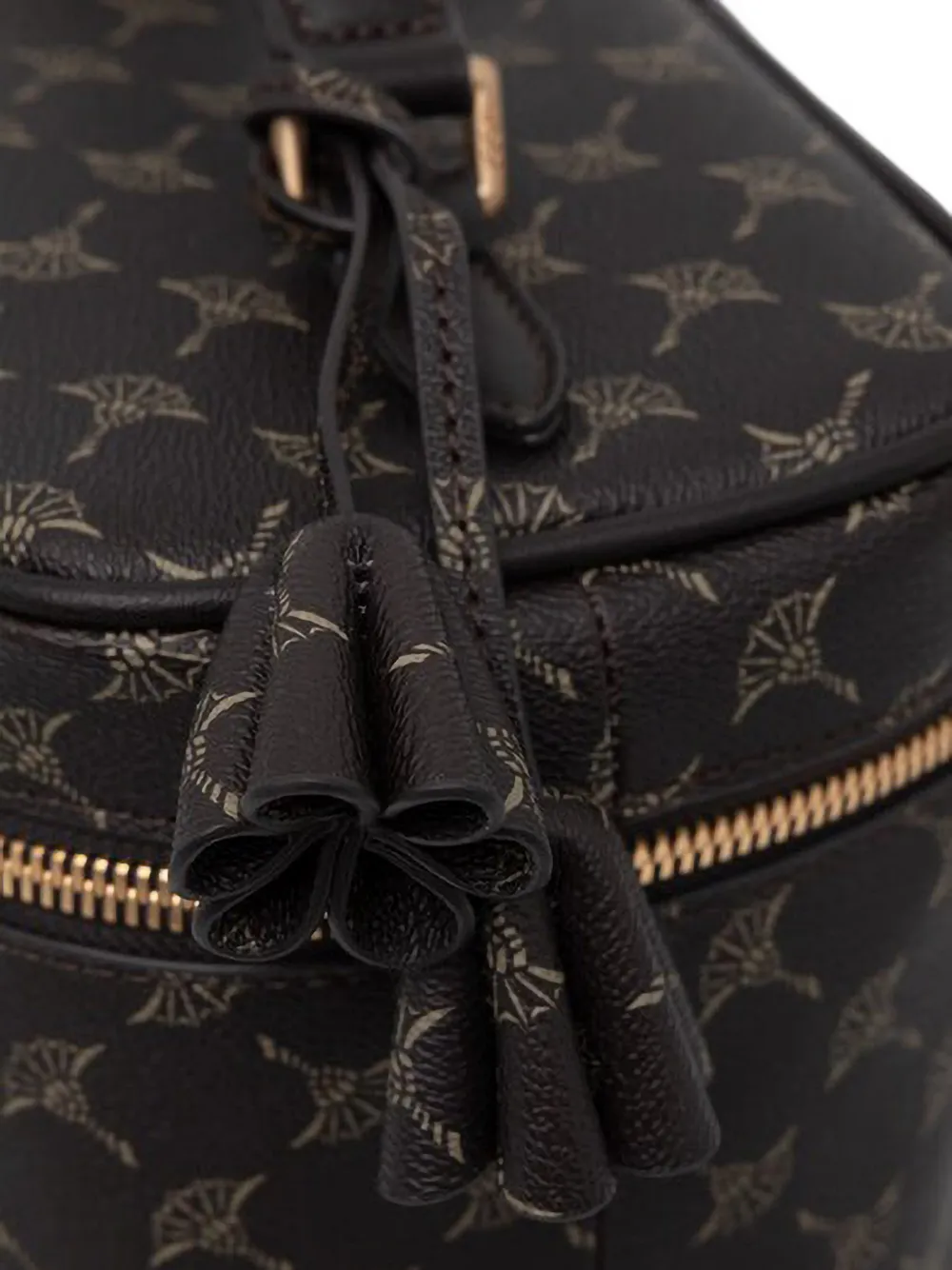 Joop! Cortina Flora make-uptas met korenbloemen-print Bruin