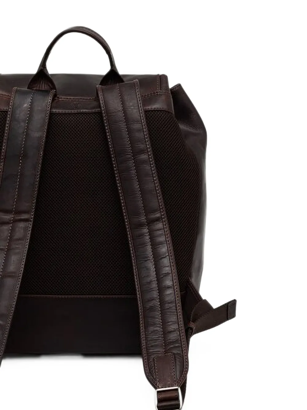Joop! Cerratano Claudio foldover-top drawstring backpack Bruin