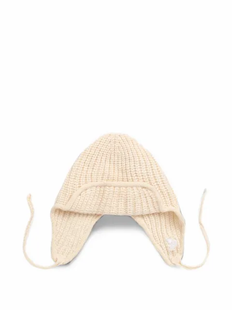 Kangol gorro Trapper Mixed en tejido de canalé con orejeras
