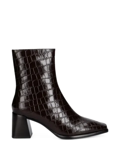 Jeffrey Campbell Sherpal 2 croc-effect ankle boots