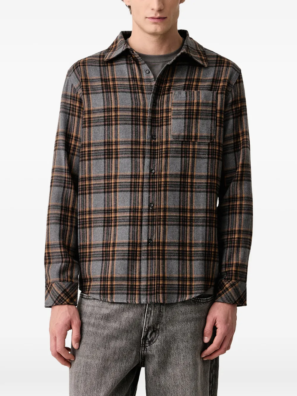 Hurley check-pattern pocket shirt