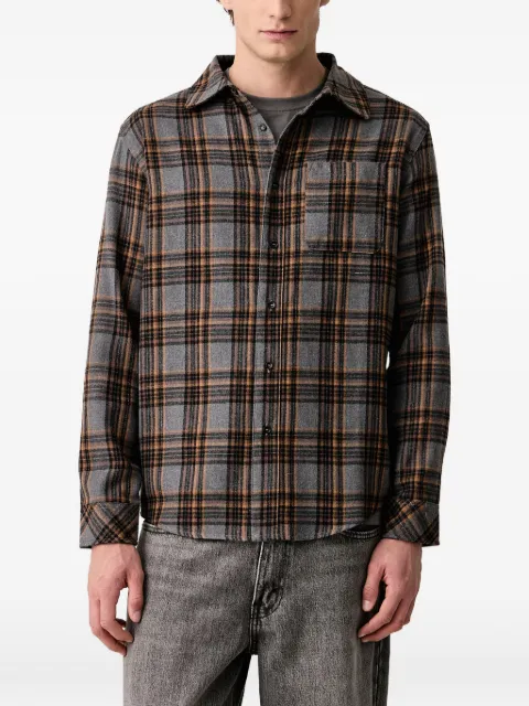 Hurley Axe check-pattern pocket shirt jacket