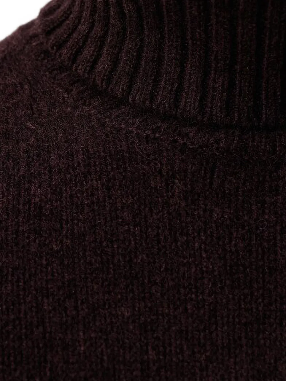 Joop! roll-neck ribbed-trim sweater Bruin