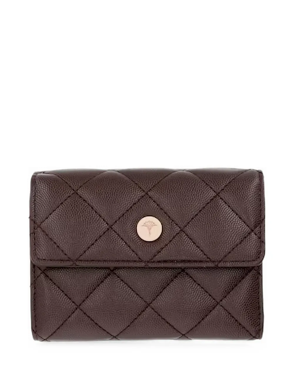 Joop! Bellagio cosma quilted leather wallet - Marrone