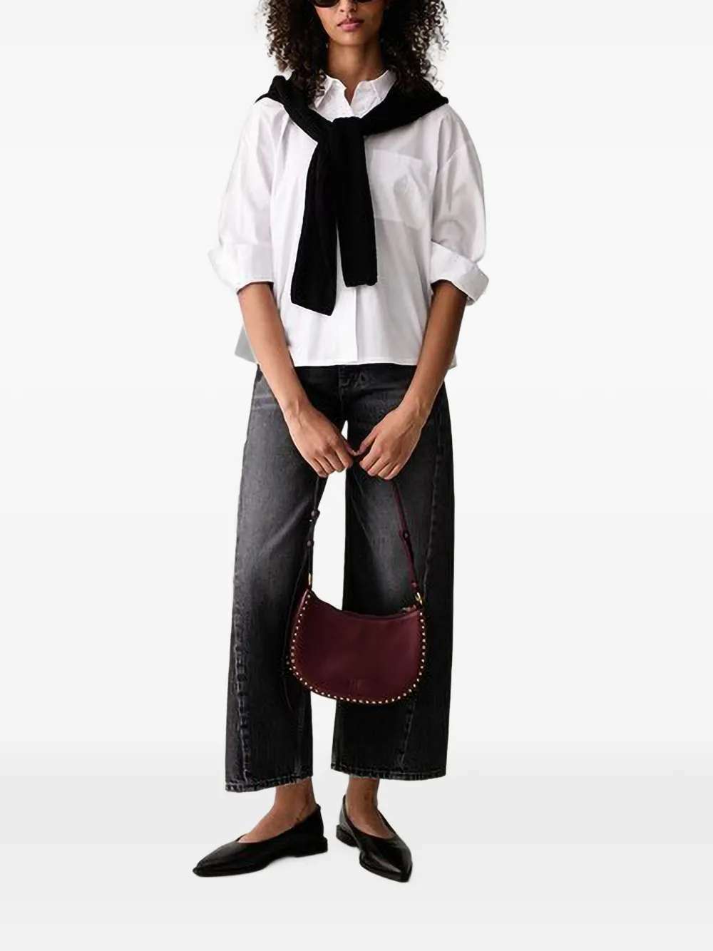 Joop! Cropped jeans Grijs