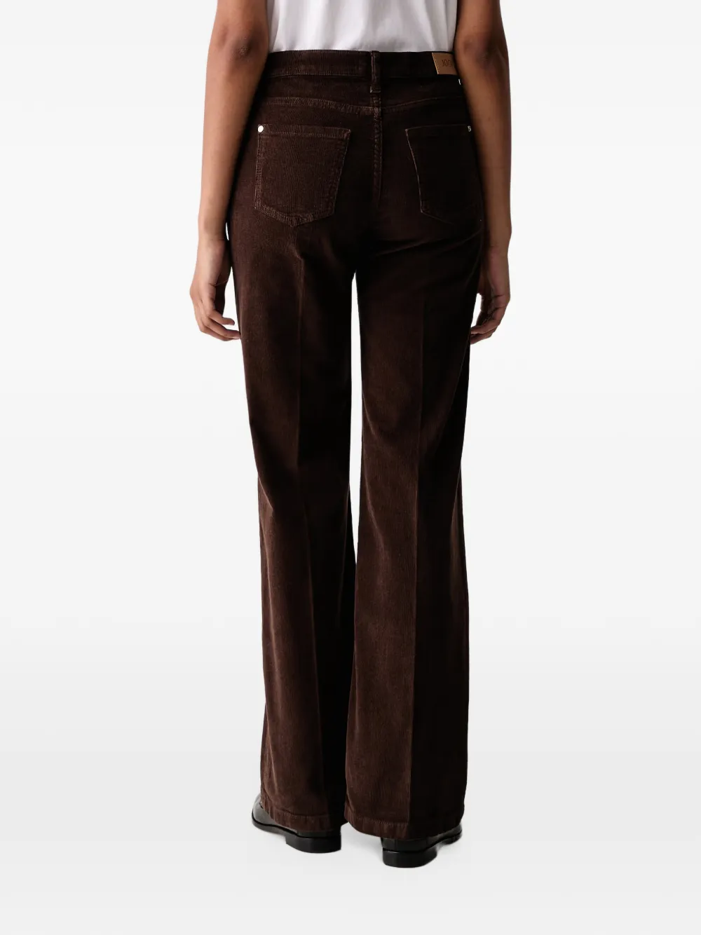 Joop! Flared broek Bruin