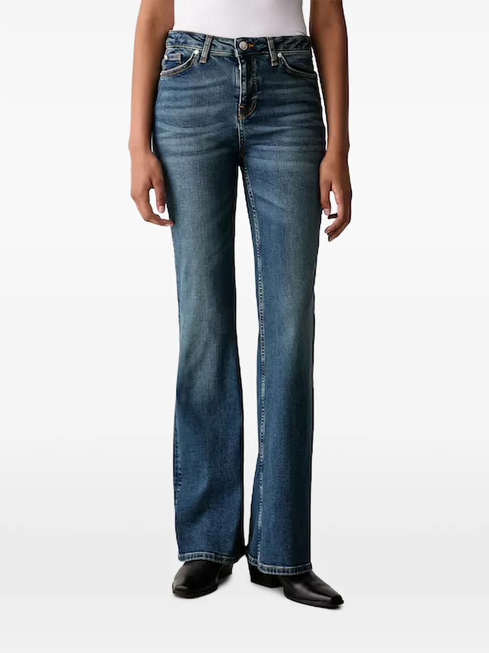 Joop! faded flared-leg jeans - Bleu Joop! faded flared-leg jeans - Bleu