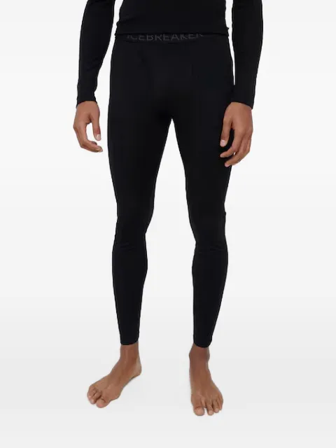 icebreaker logo-waistband base-layer leggings