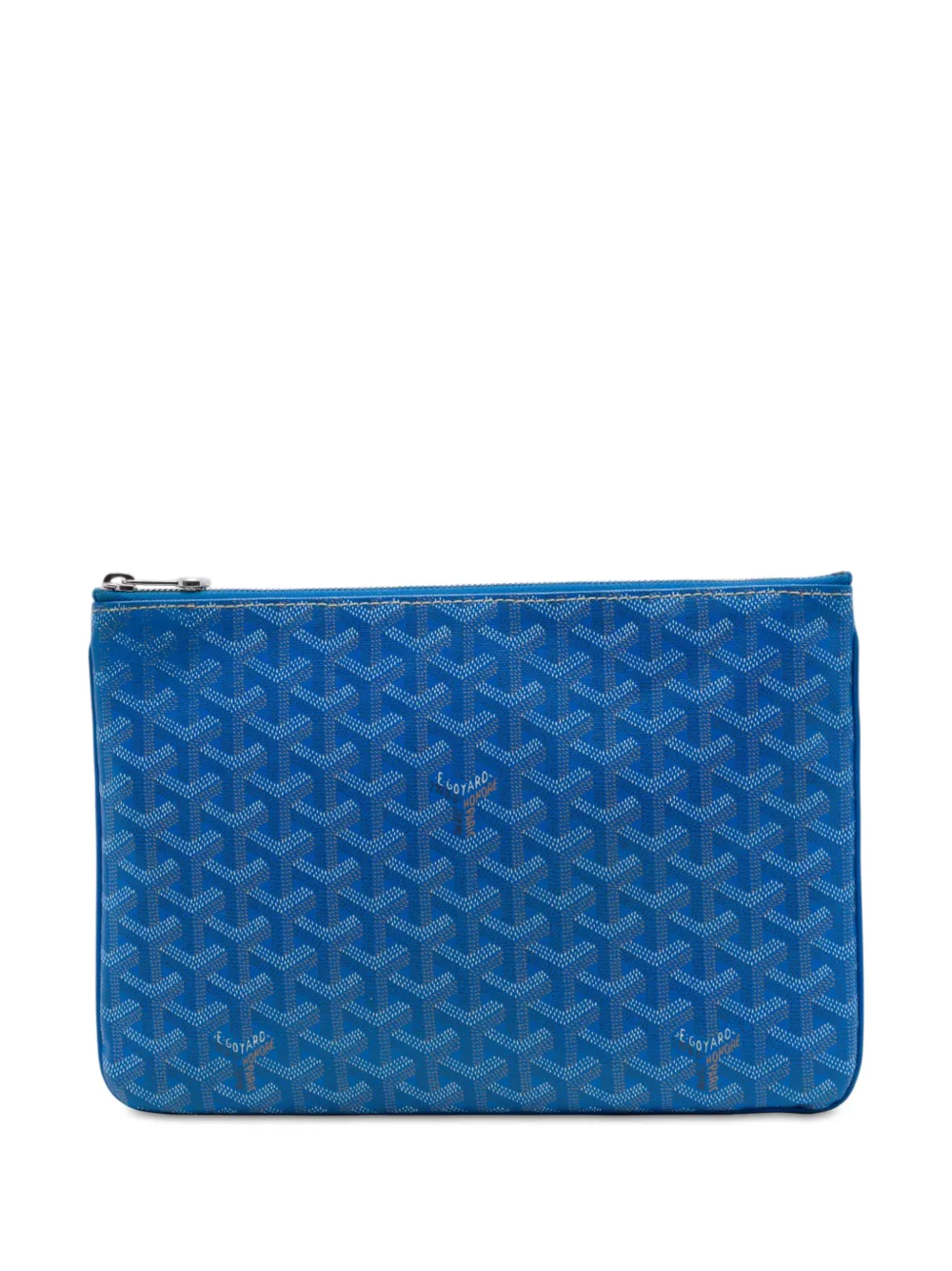Goyard Pre-Owned pochette Goyardine Senat MM (2015) - Bleu Goyard Pre-Owned pochette Goyardine Senat MM (2015) - Bleu