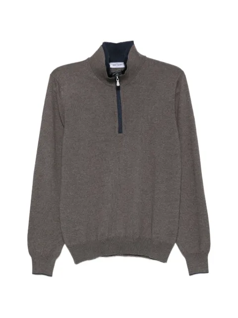 Gran Sasso half-zip sweater