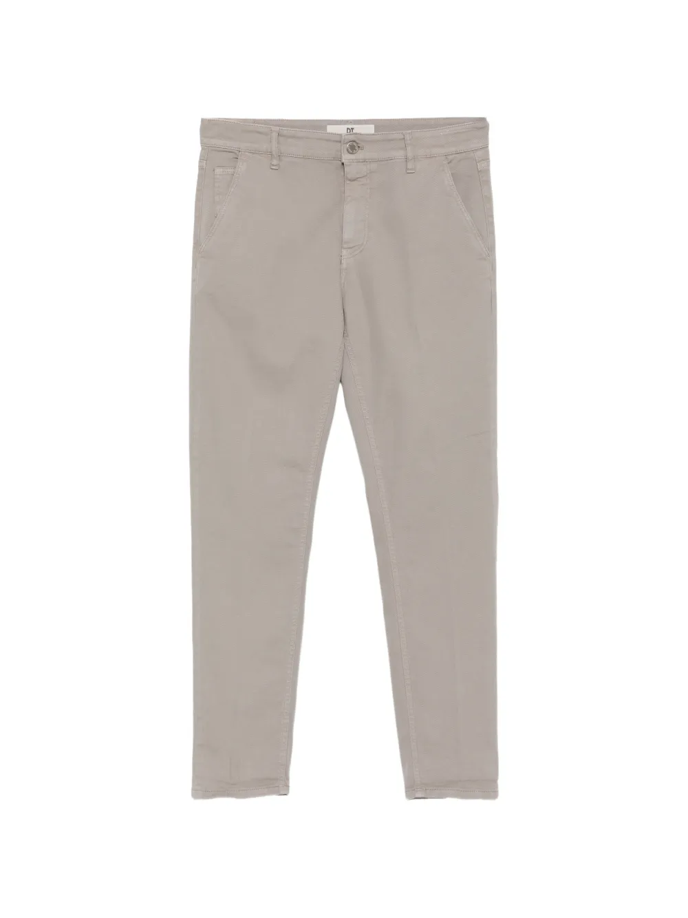 PT Torino logo-patch tapered trousers - Tons neutres PT Torino logo-patch tapered trousers - Tons neutres