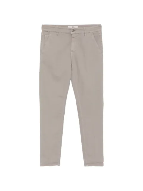 PT Torino pantalones tapered con parche del logo