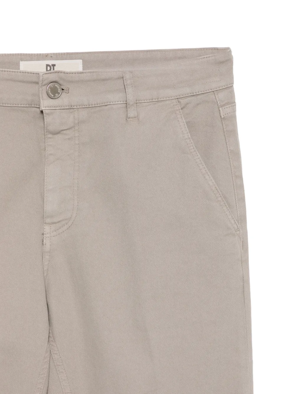 PT Torino Broek met toelopende pijpen en logopatch Beige