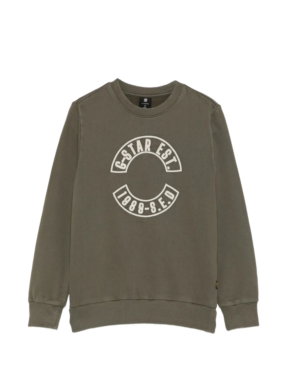 G-STAR RAW KIDS Maglione con logo - Verde