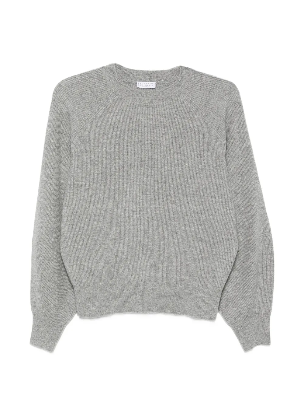 Brunello Cucinelli raglan-sleeve sweater - Grey