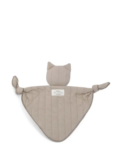 TEDDY & MINOU quilted cat-ear comforter