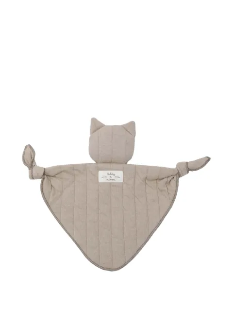 TEDDY & MINOU quilted cat-ear comforter