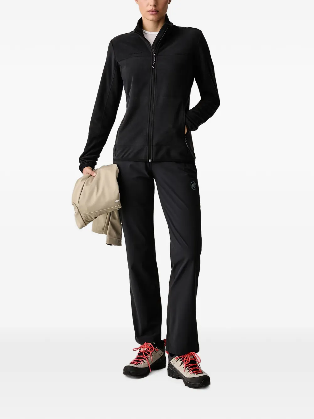 Mammut Innominata Light ML sweater met rits Zwart