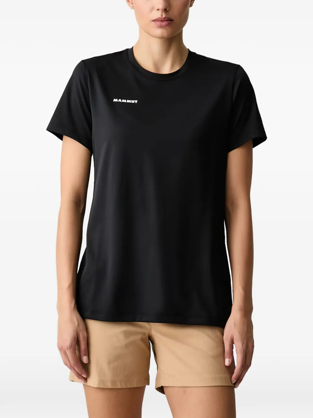 Mammut Selun logo-print T-shirt - Schwarz
