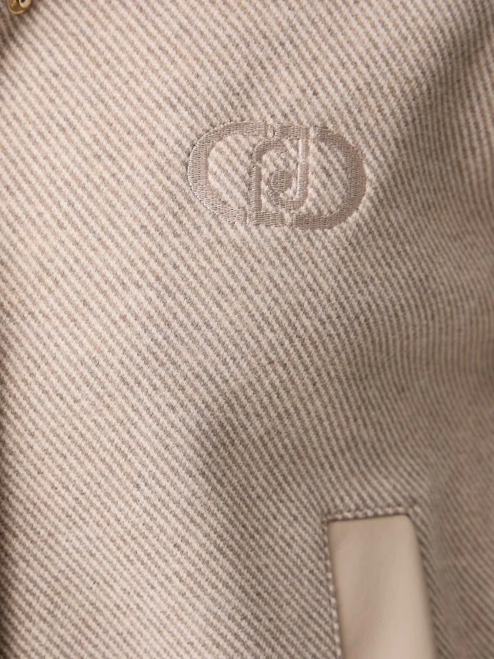 LIU JO Twill jack met capuchon Beige