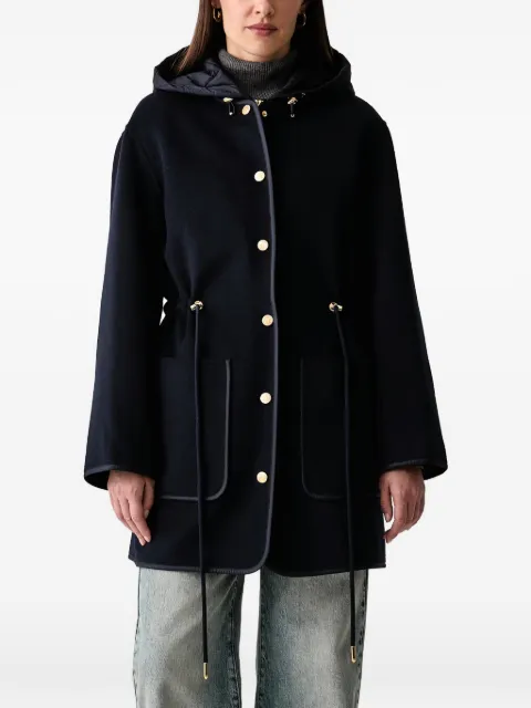 LUISA SPAGNOLI Strumento quilted-hooded coat (set of two)