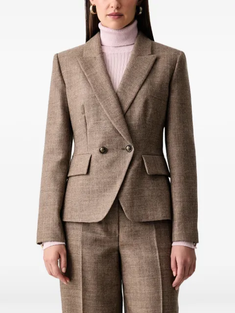 LUISA SPAGNOLI blazer Sarat con solapas de pico y doble botonadura