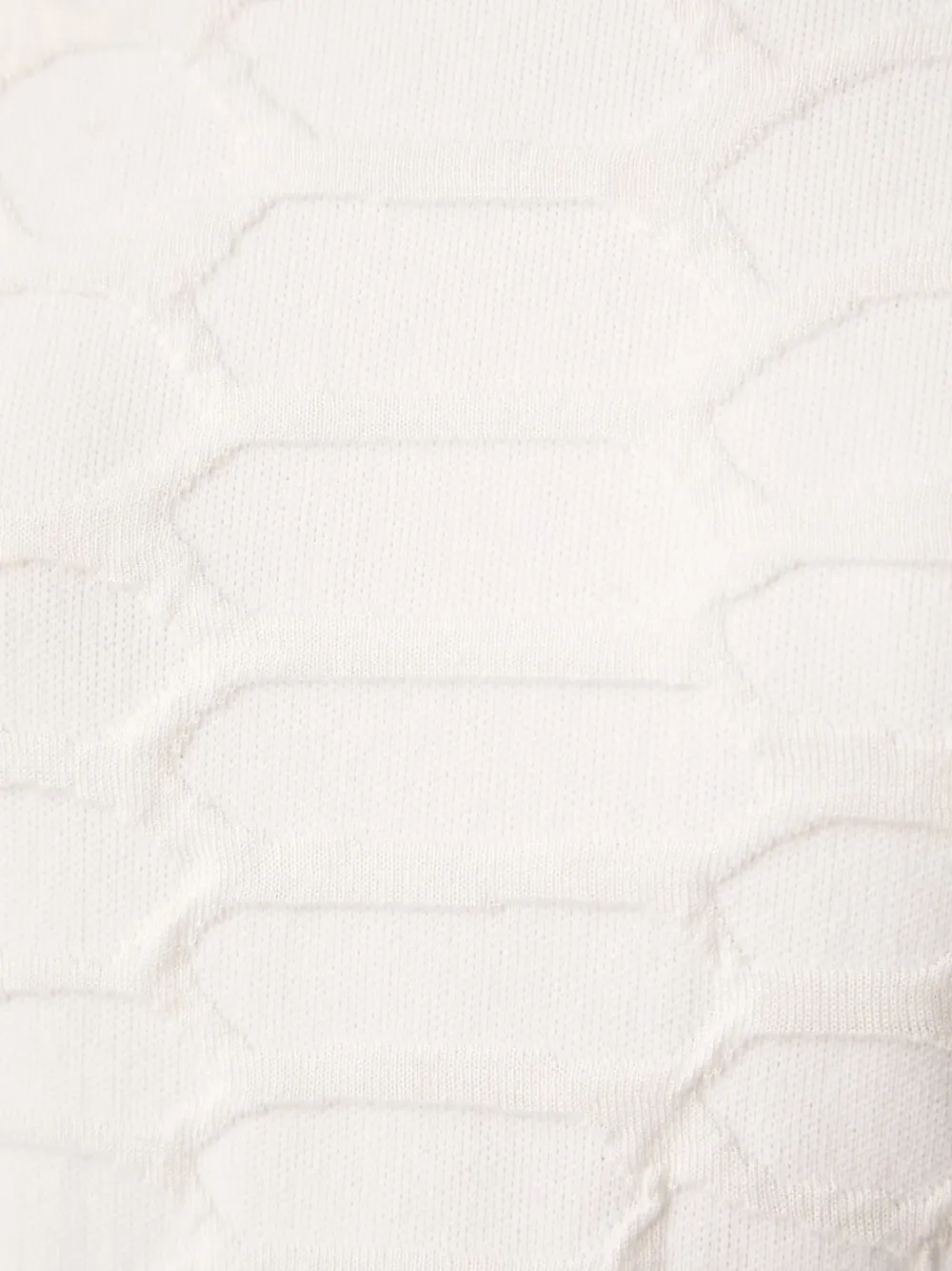 LIU JO Gebreide jurk met jacquard Wit