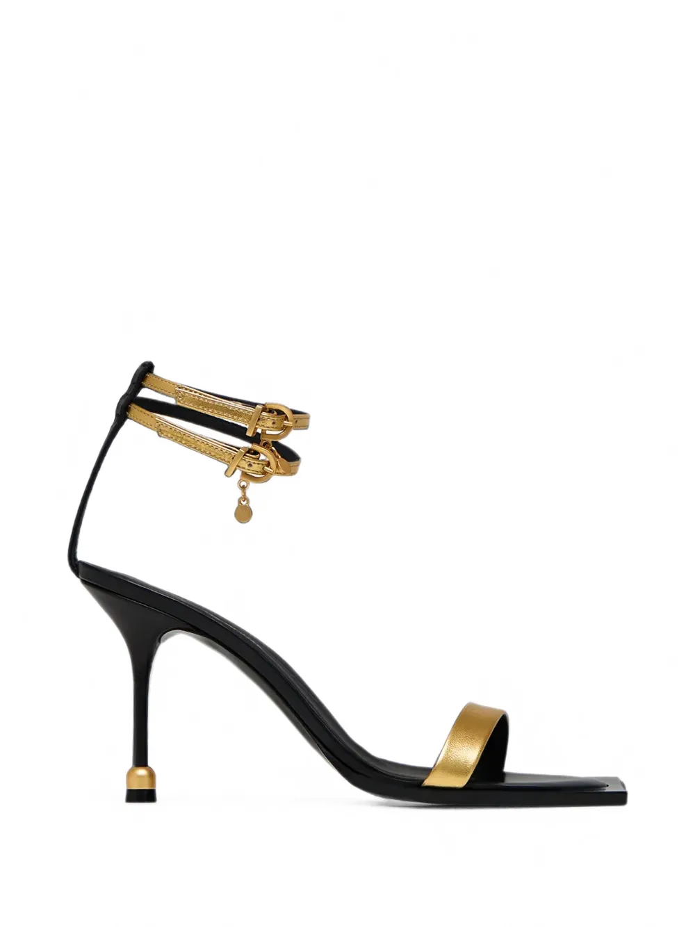 Vanda Novak Carrie Square-toe Sandals In Multi