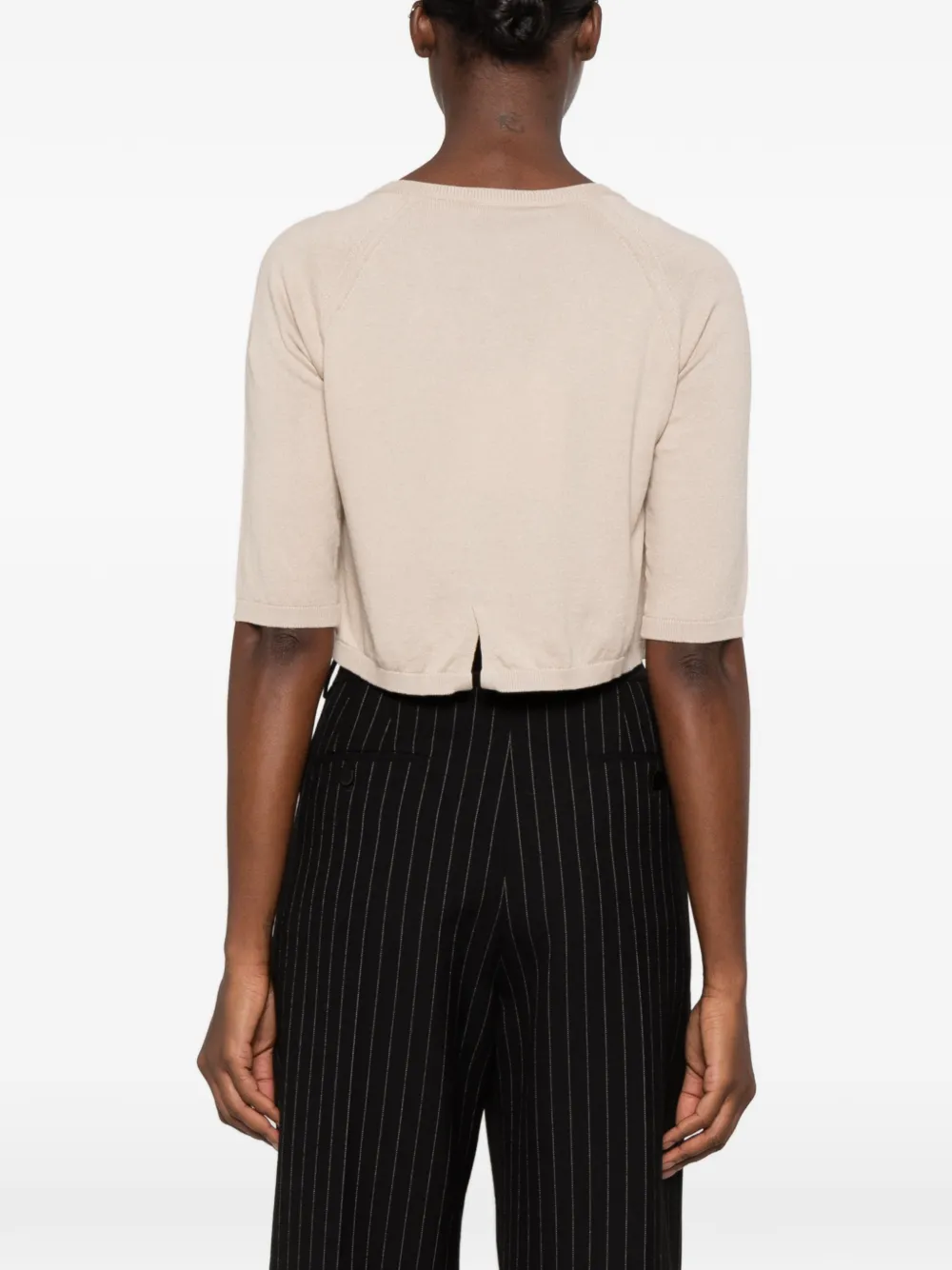'S Max Mara Classi raglan-sleeve button-up cardigan Beige