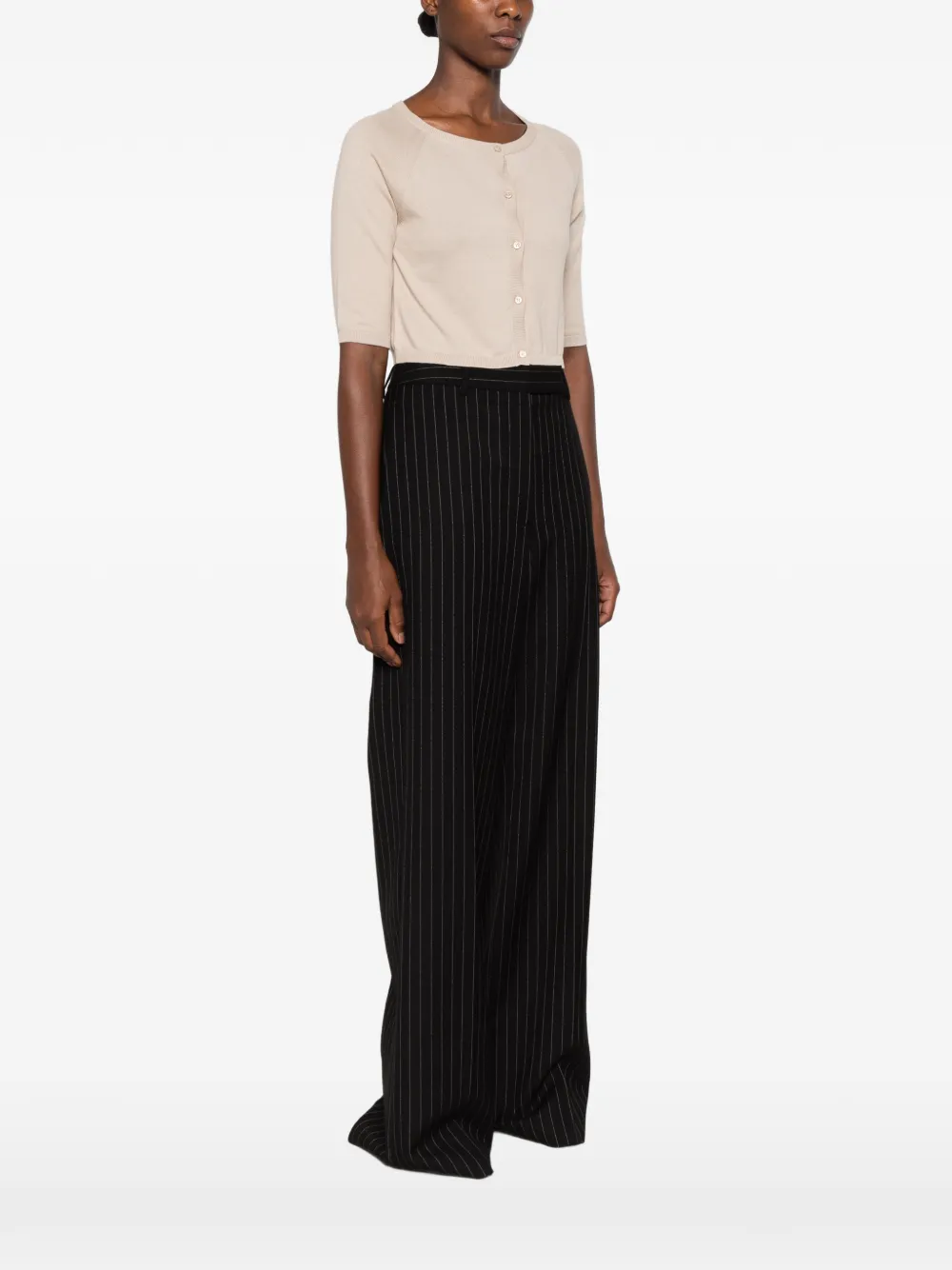 'S Max Mara Classi raglan-sleeve button-up cardigan Beige