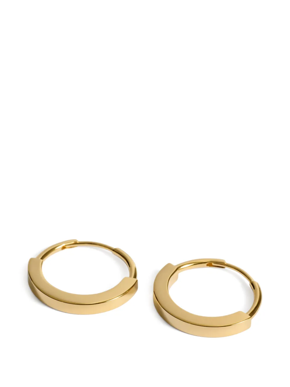 Monica Vinader Orecchini a cerchio piccoli MV Linear™ - Oro