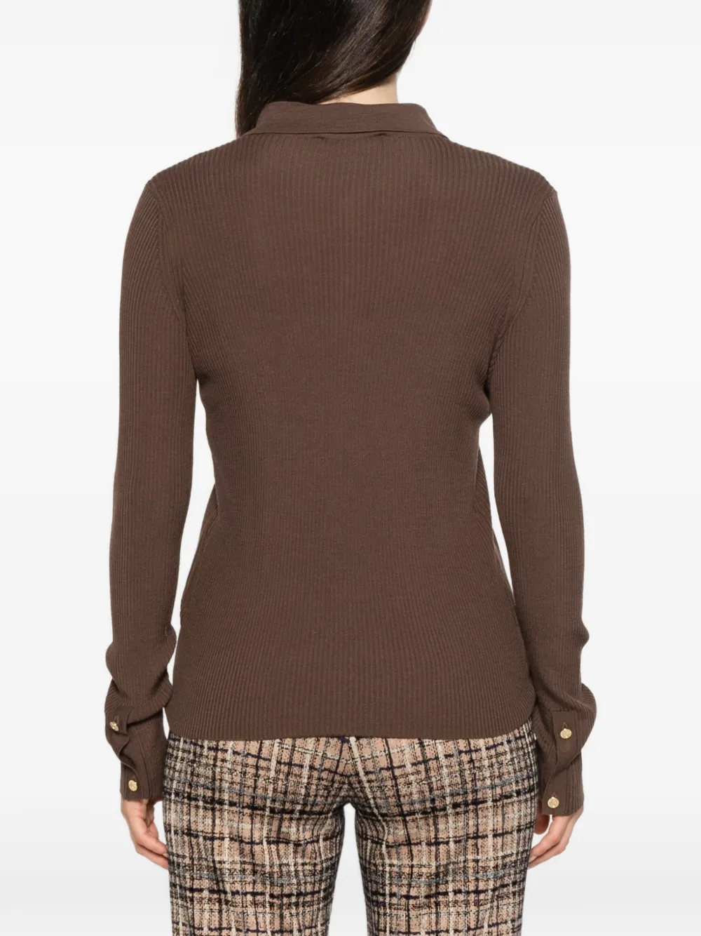 'S Max Mara Limone ribbed-knit cardigan Bruin