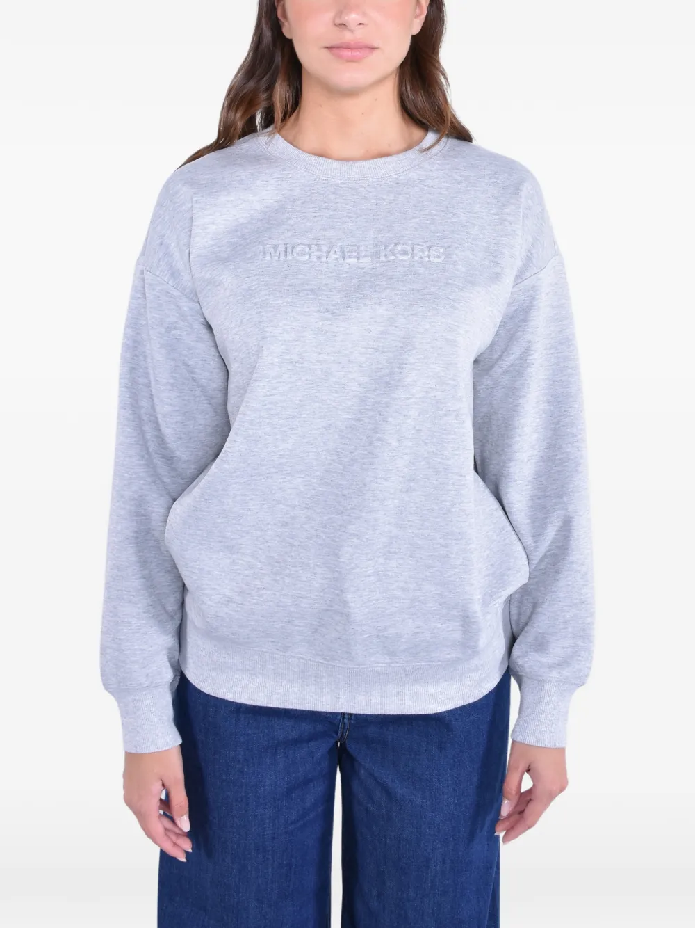 Michael Kors embossed-logo sweatshirt