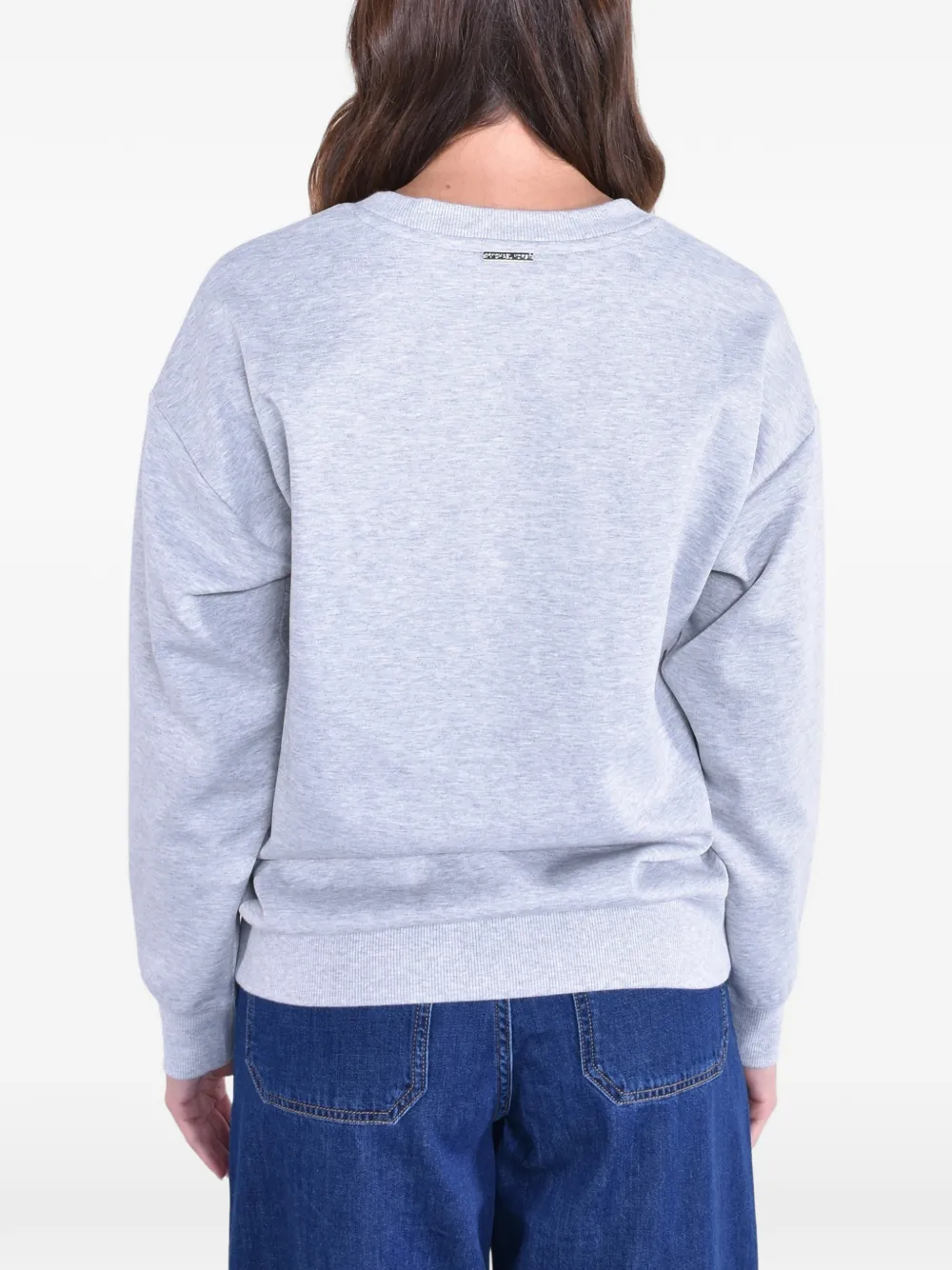 Michael Kors Sweater met logo-reliëf Grijs