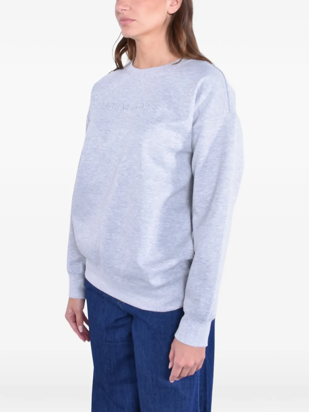 Michael Kors Sweater met logo-reliëf Grijs