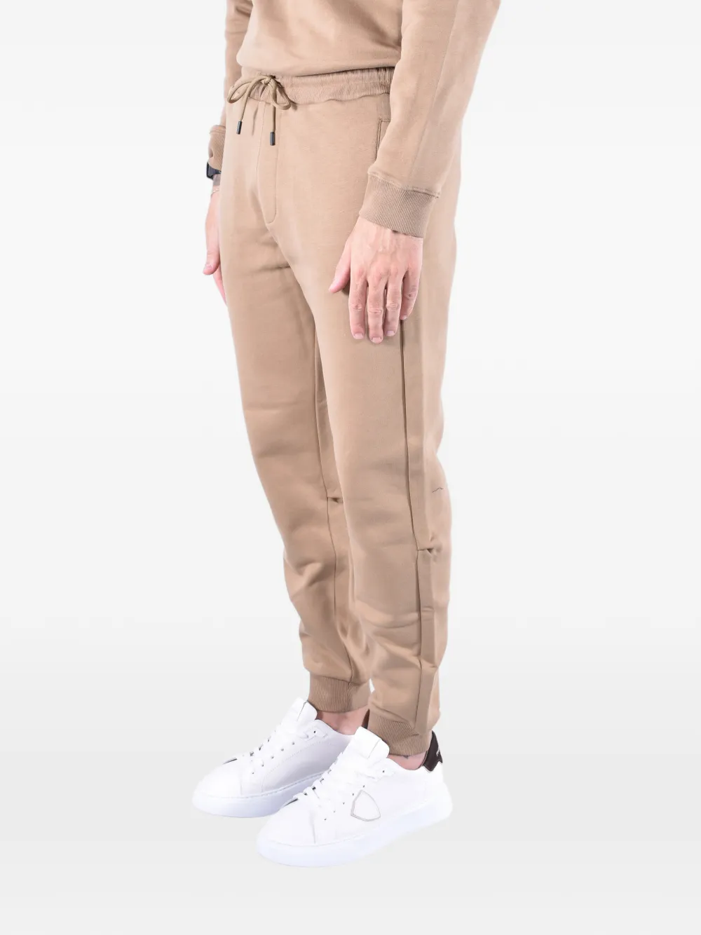 DONDUP drawstring track pants Beige